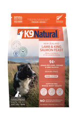 K9 Natural K9 NATURAL DOG FREEZE-DRIED GRAIN FREE NEW ZEALAND LAMB & SALMON FEAST 17.6OZ
