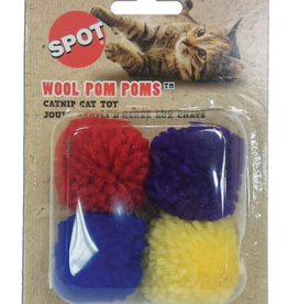 Ethical Pet Spot Colorful Catnip-Filled Wool Pom Poms
