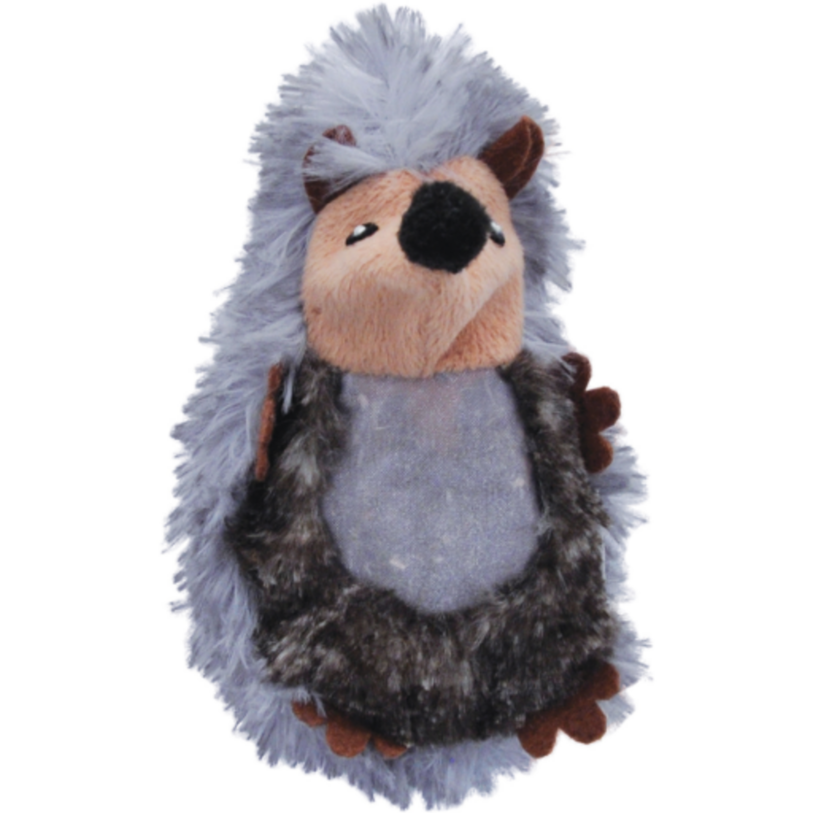 Coastal Pet Products Coastal Turbo Catnip Belly Critters Hedgehog Cat Toys, Small, Grey