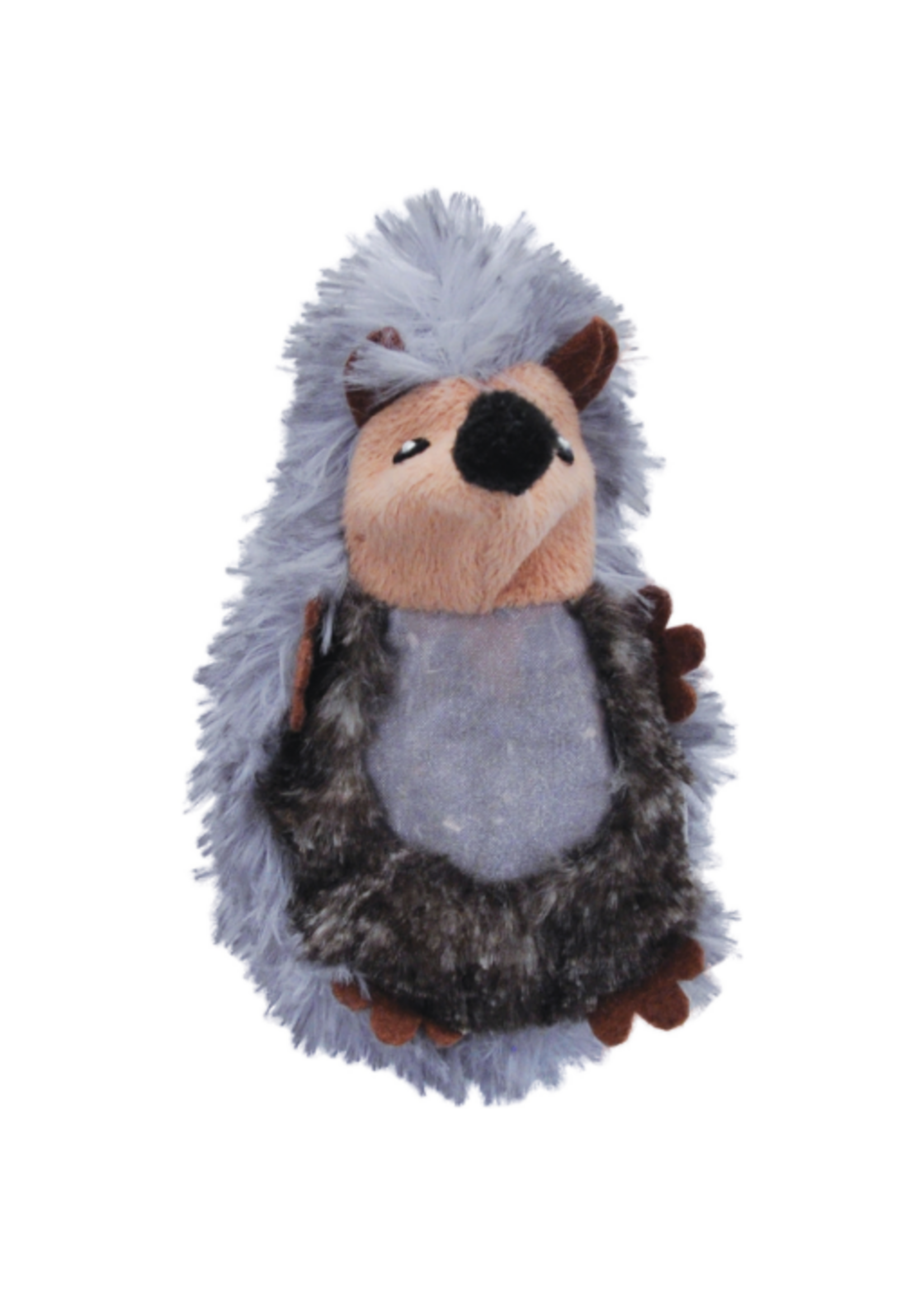 Coastal Pet Products Coastal Turbo Catnip Belly Critters Hedgehog Cat Toys, Small, Grey