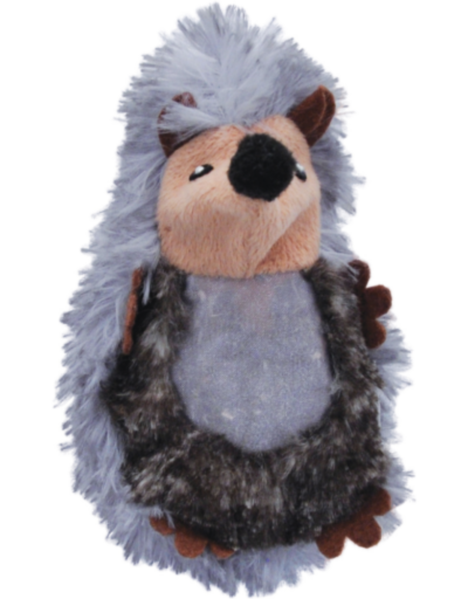Coastal Pet Products Coastal® Turbo® Catnip Belly Critters Hedgehog Cat Toys, Small, Grey