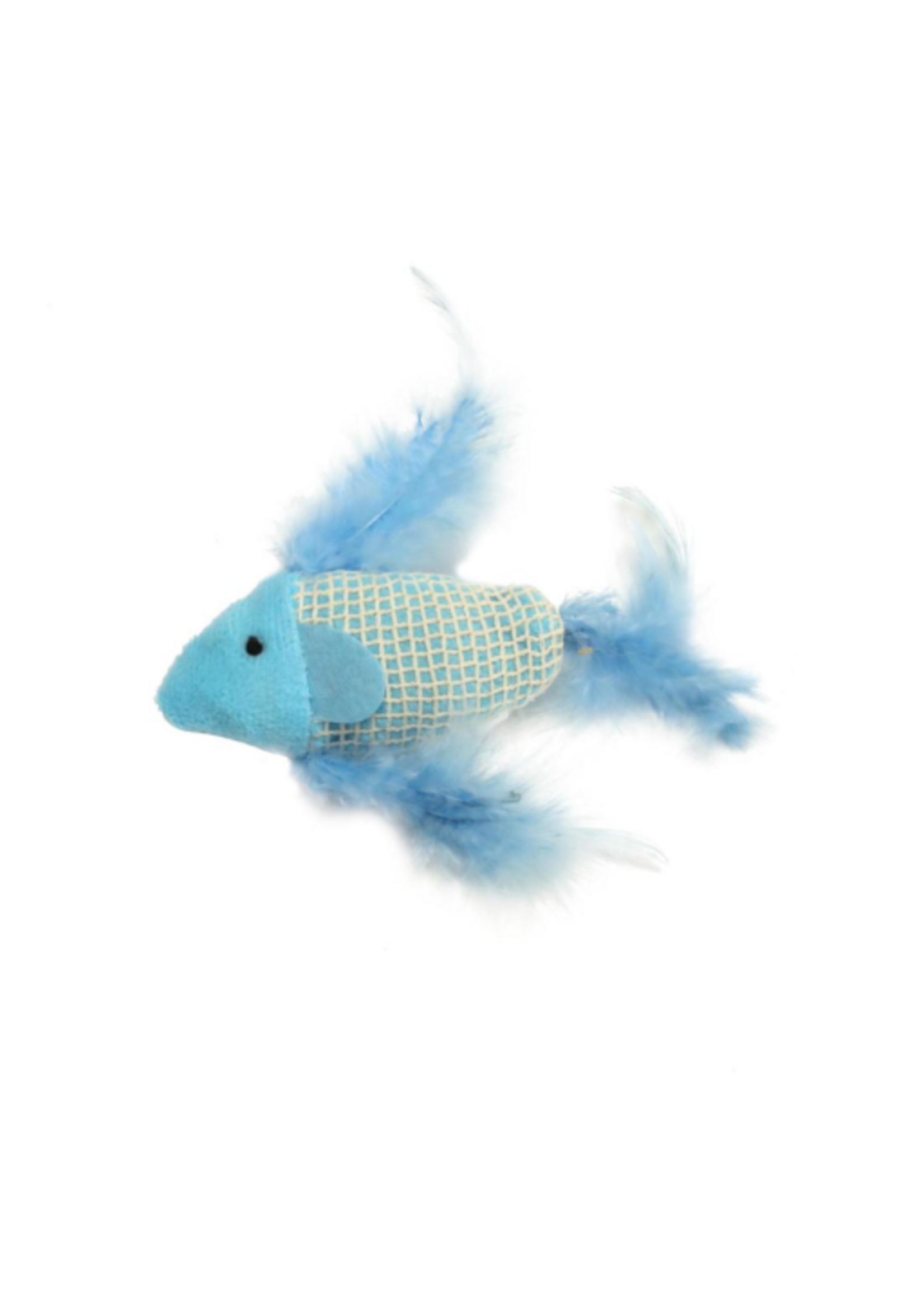 Coastal Pet Products Coastal Turbo Random Fun Cat Toy-Feather Fish - 5.25