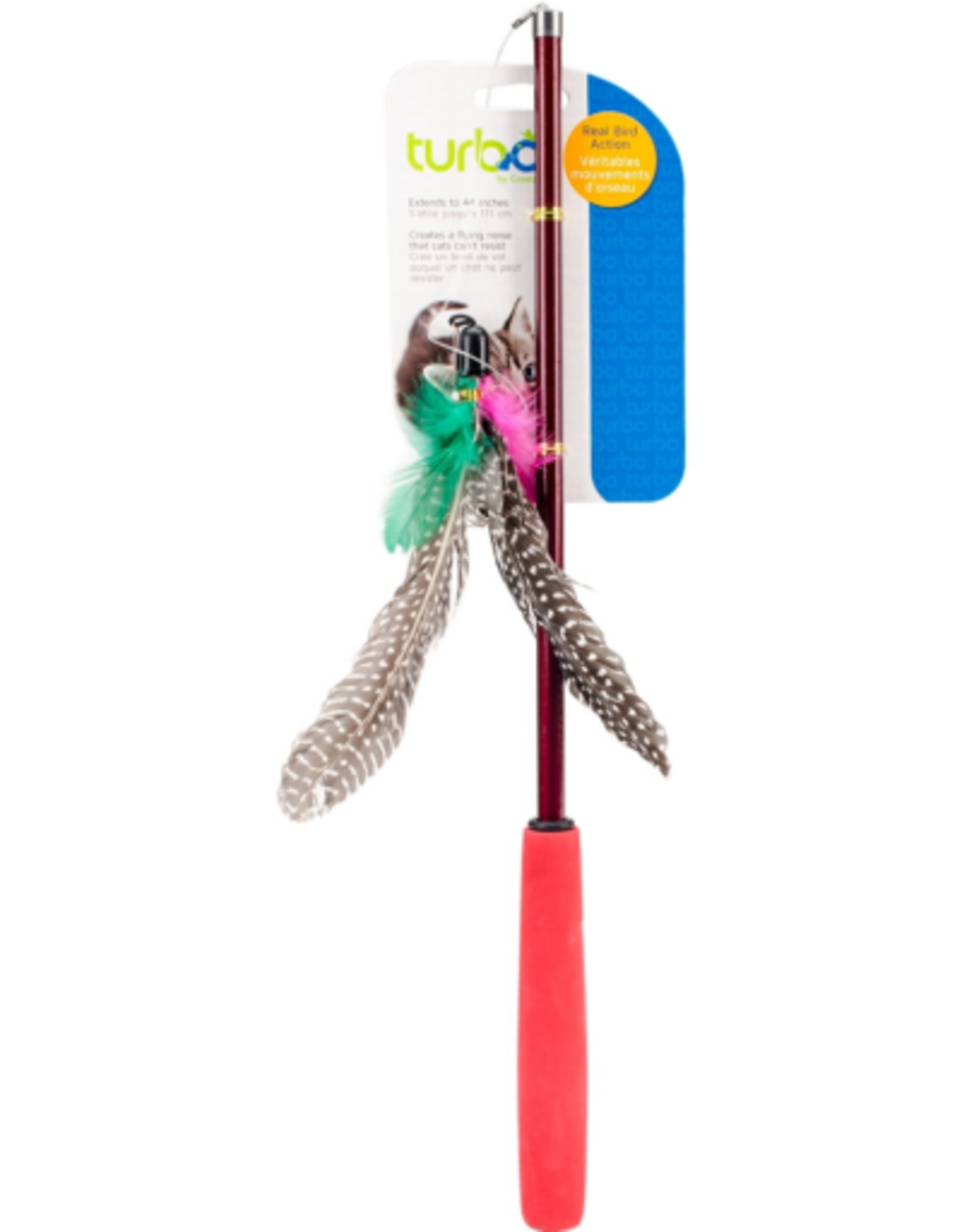 Coastal Pet Products Coastal® Turbo® Telescoping Flying Teaser Cat Toy