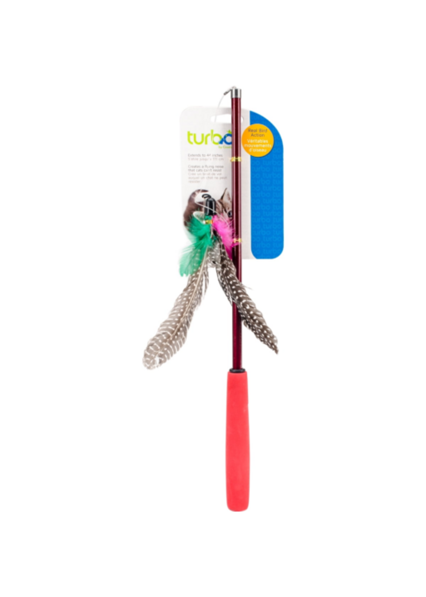 Coastal Pet Products Coastal Turbo Telescoping Flying Teaser Cat Toy