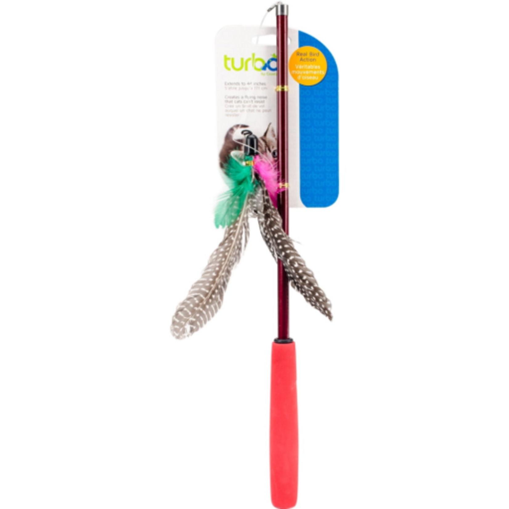 Coastal Pet Products Coastal Turbo Telescoping Flying Teaser Cat Toy