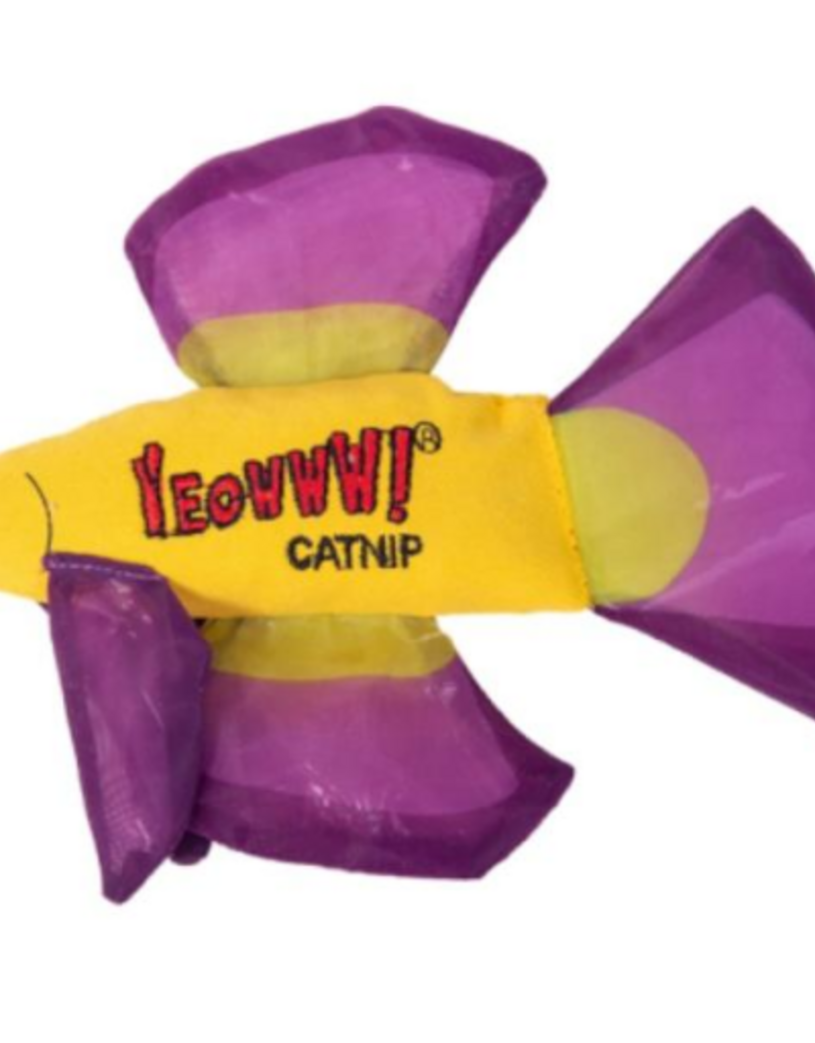 Yeowww! Yeowww! C Betta Fish Toy, Purple