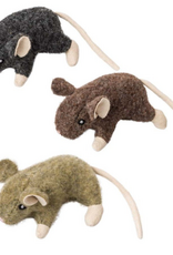 Ethical Pet Spot 3.5 in. Wool Mouse Catnip - Assorted