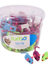 Coastal Pet Products TURBO STRING MICE 5"