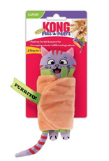 KONG KONG Pull-A-Partz Purrito Cat Toy