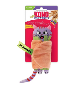 KONG KONG Pull-A-Partz Purrito Cat Toy