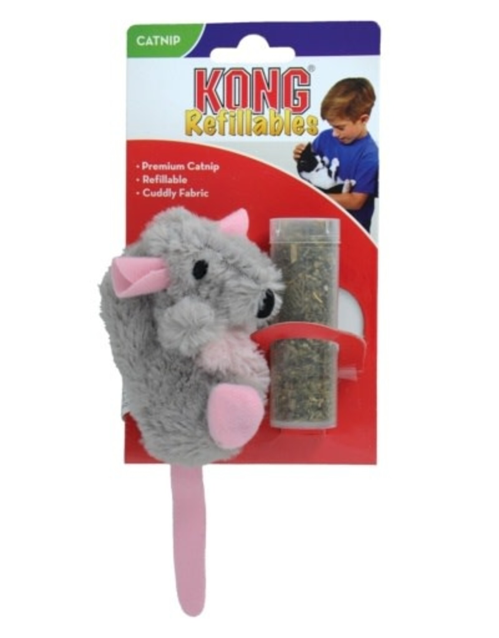 KONG KONG Refillable Rat Cat Toy
