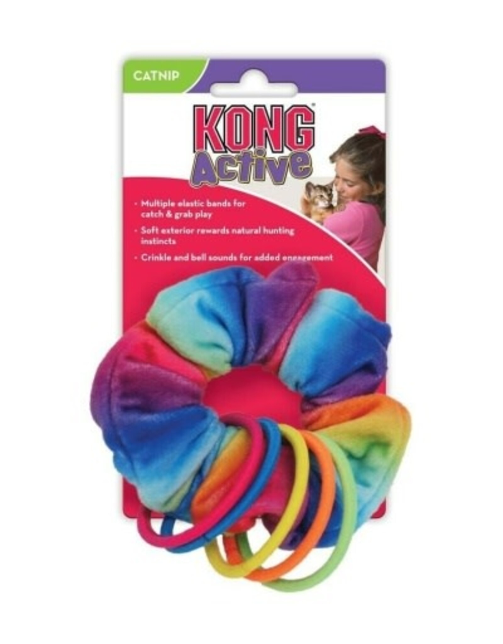 KONG KONG Cat Active Scrunchie