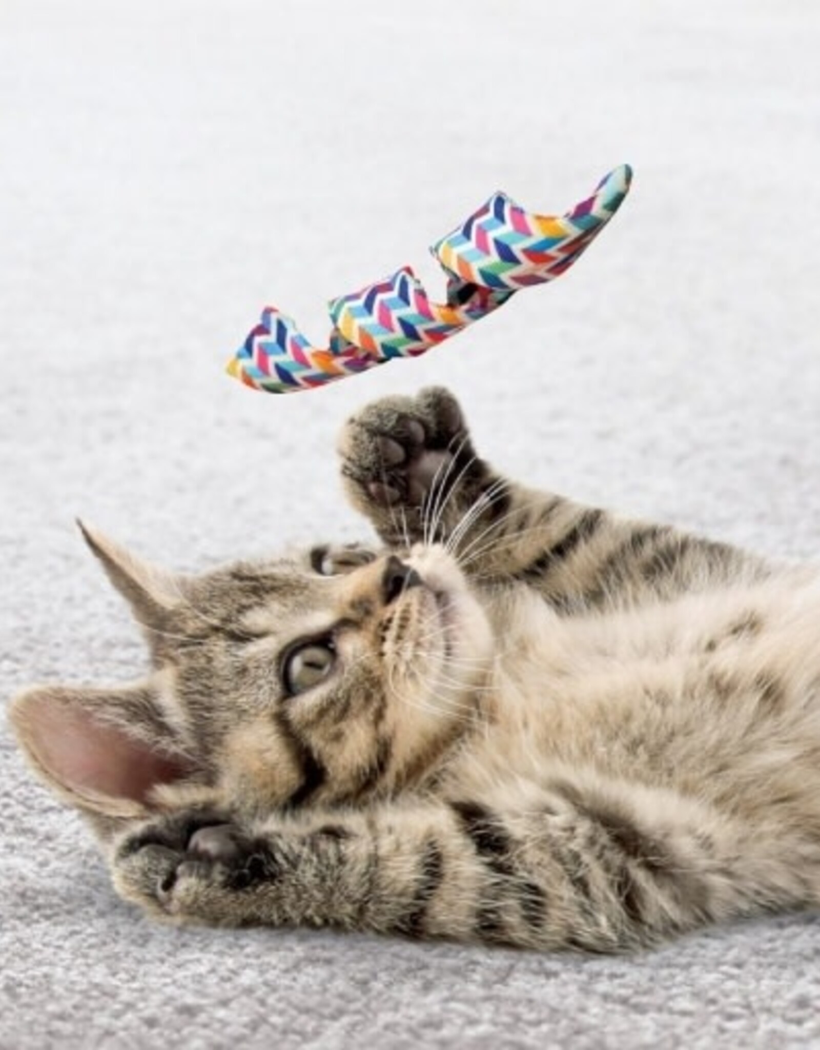 KONG KONG Cat Active Curlz Cat Toy, Color Varies, 2 Count