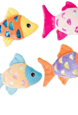 Ethical Pet Spot Shimmer Glimmer Fish Catnip Toy - Assorted Colors - 1 Count