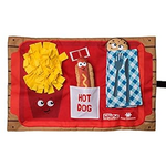 Outward Hound Nina Ottosson by Outward Hound Activity Matz Fast Food Fun Game Plush Dog Puzzle Mat (B099X9BSGC)