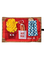Outward Hound Nina Ottosson by Outward Hound Activity Matz Fast Food Fun Game Plush Dog Puzzle Mat (B099X9BSGC)