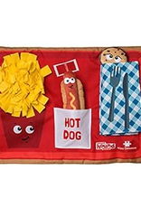 Outward Hound Nina Ottosson by Outward Hound Activity Matz Fast Food Fun Game Plush Dog Puzzle Mat (B099X9BSGC)