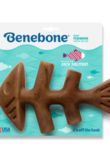 Benebone Benebone Fishbone Durable Dog Chew Toy Real Fish Giant