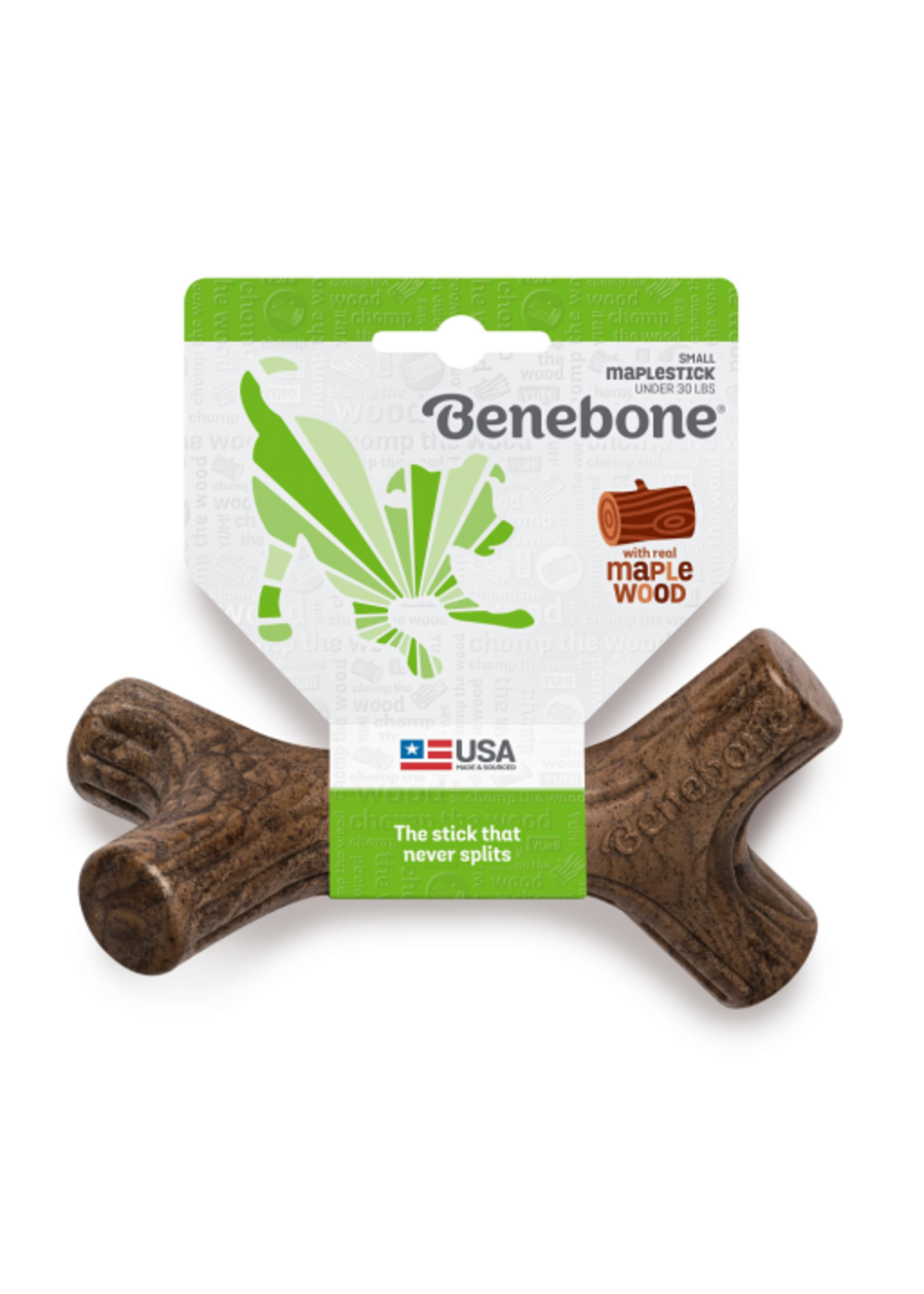 Benebone Benebone Maplestick Durable Dog Chew Toy Small