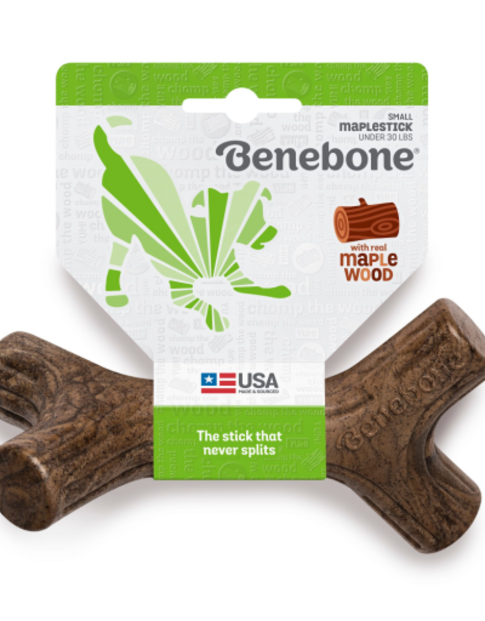 Benebone Benebone Maplestick Durable Dog Chew Toy Small