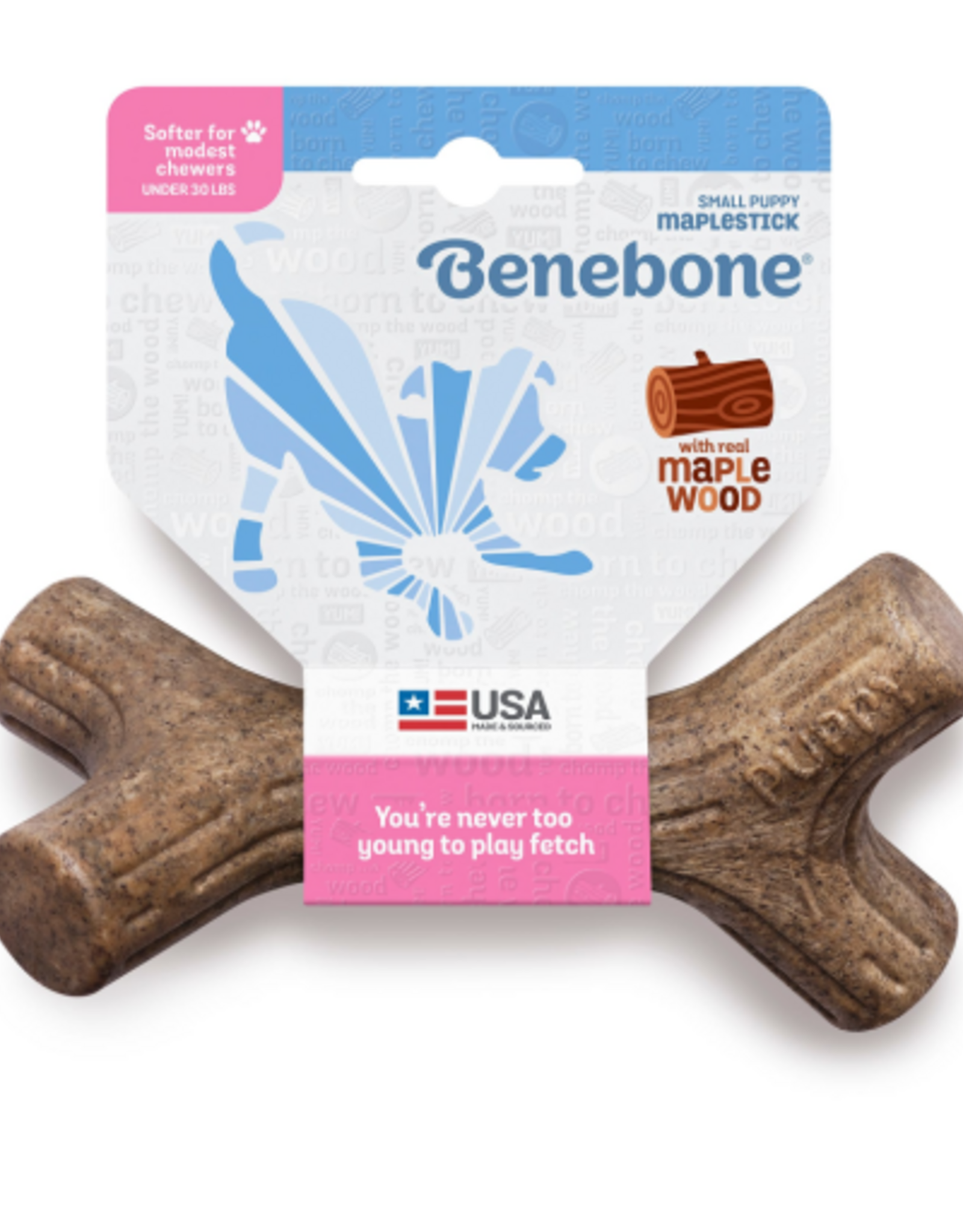 Benebone Benebone Puppy Maplestick Dog Chew Toy Small