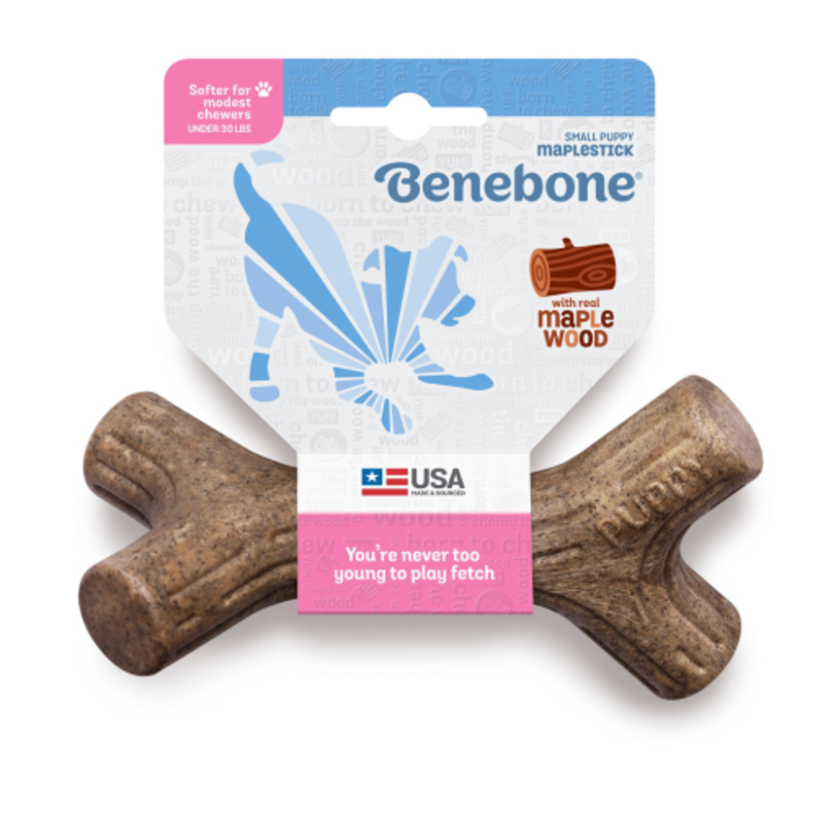 Benebone Benebone Puppy Maplestick Dog Chew Toy Small