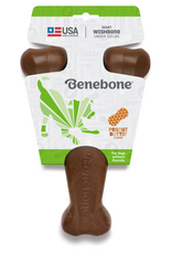 Benebone Benebone Wishbone Durable Dog Chew Toy Giant Real Peanut Flavor
