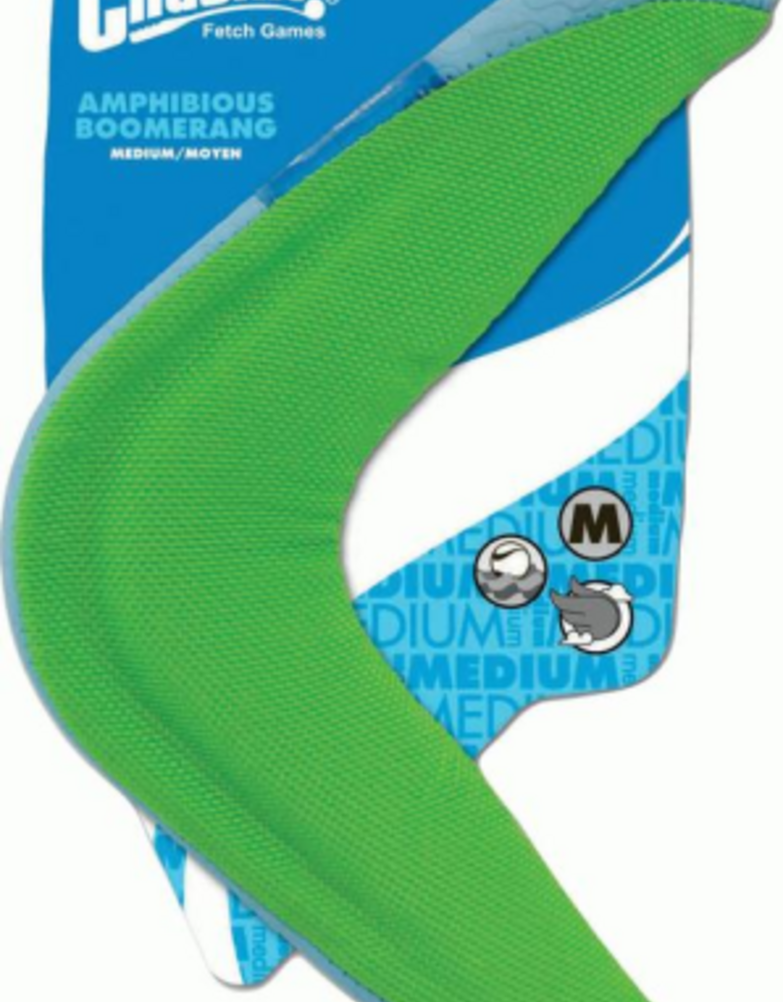 Chuckit! Chuckit! Amphibious Boomerang Fetch Dog Toy Medium Pack of 1