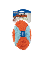 Chuckit! Chuckit! Indoor Fetch Fumbler Soft Chenille Football Dog Toy 9.5