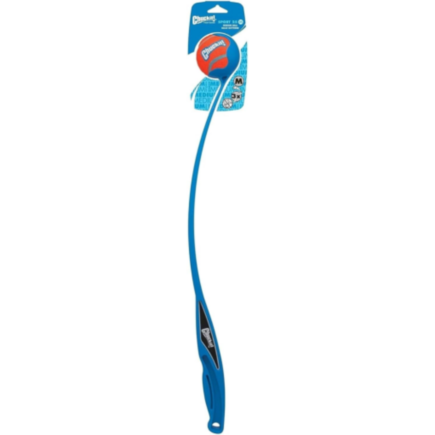 Chuckit! Chuckit! Sport 25M Dog Ball Launcher with Medium Tennis Ball (2.5 ) for Dogs 20-60 lb 25 L