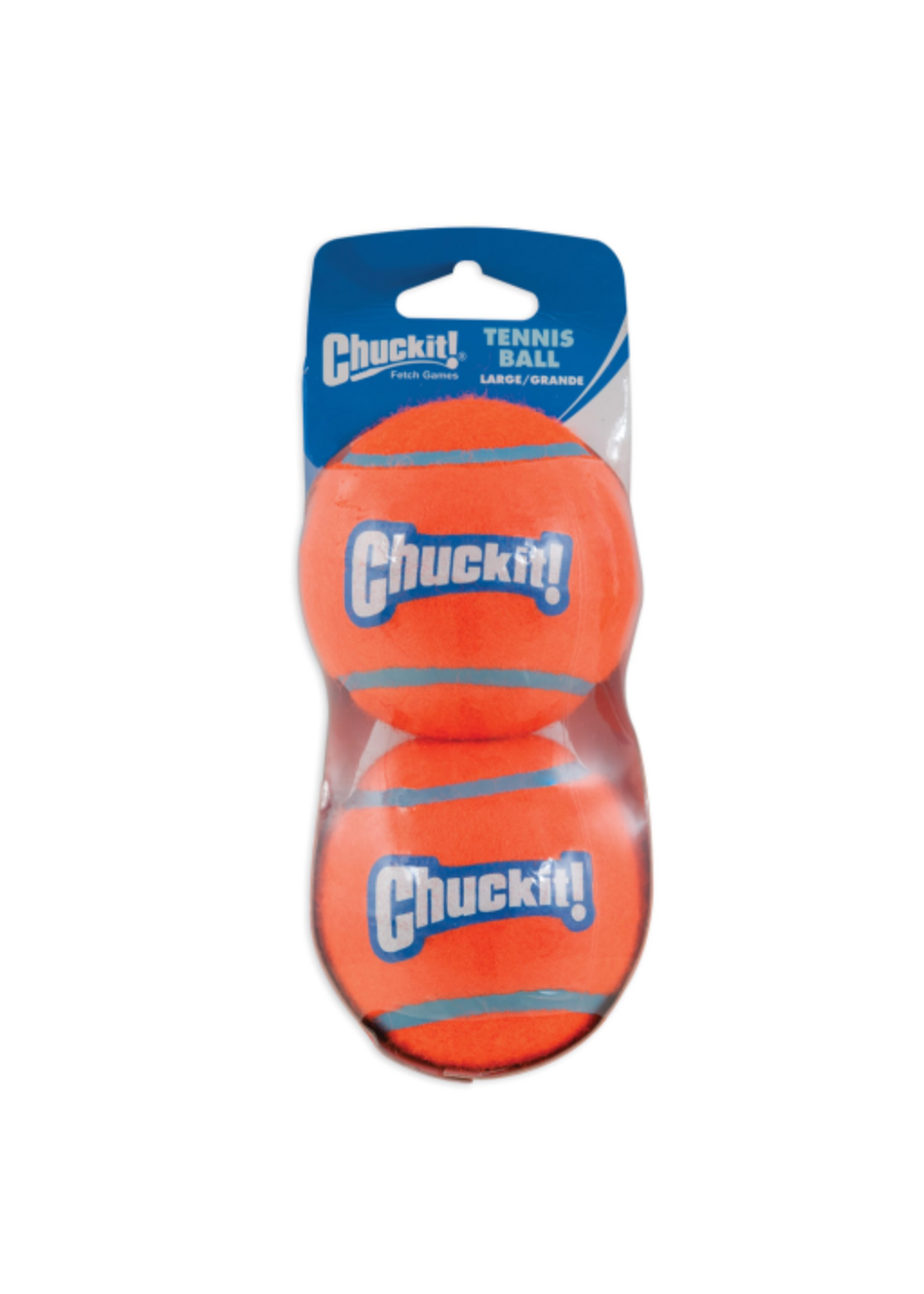 Chuckit! Chuckit! Floating Tennis Ball Fetch Dog Toy Large (3 ) for Dogs 60-100 lb Pack of 2