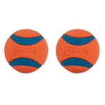 Chuckit! Chuckit! Ultra Ball Durable Rubber Fetch Dog Toy Medium 2.5 for Medium Dogs Pack of 2
