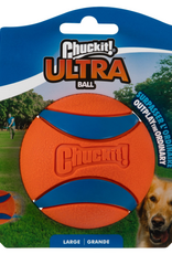 Petmate Chuckit! Ultra Ball Rubber Fetch Dog Toy Large (3 ) for Dogs 60-100 lb Pack of 1