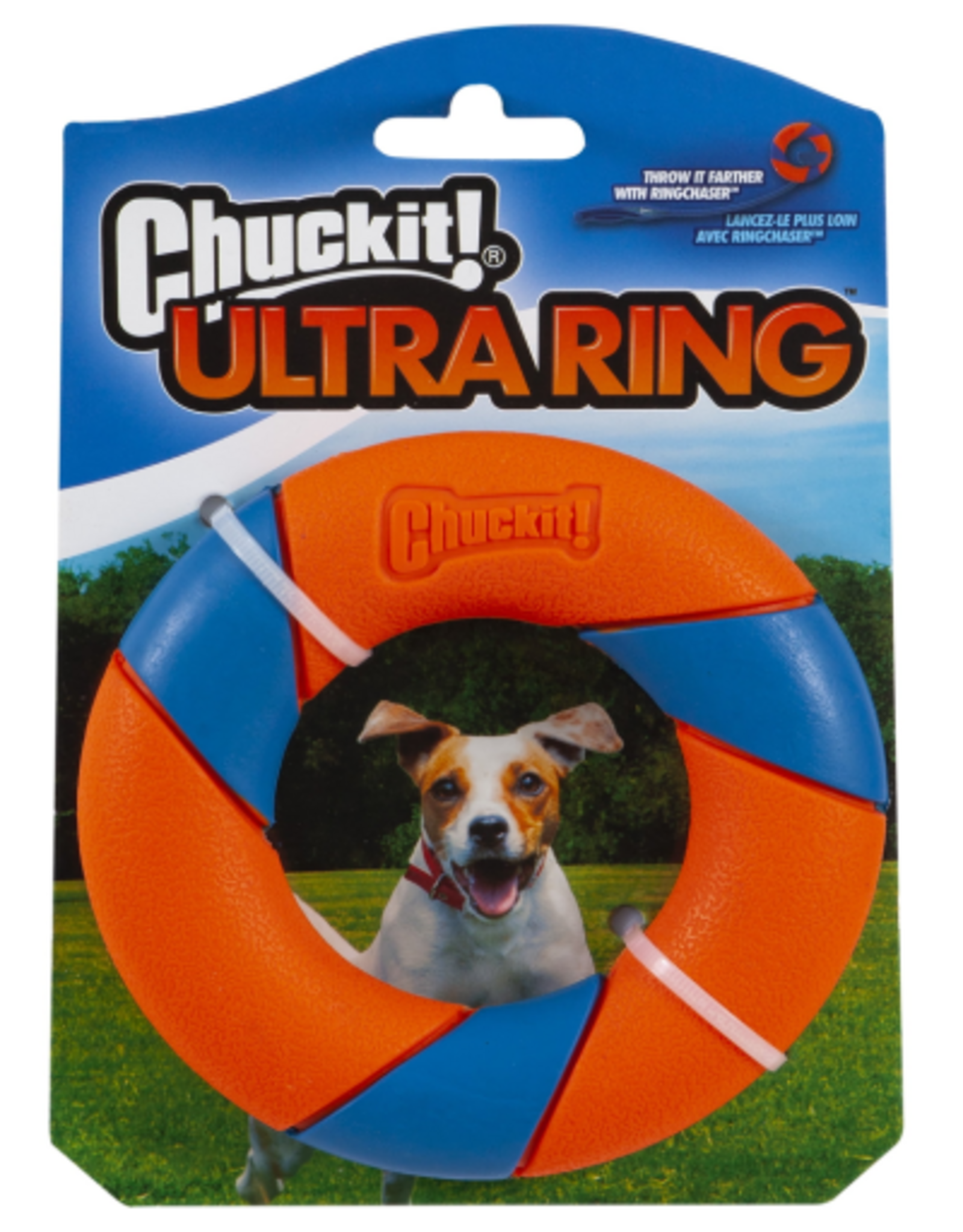 Petmate Chuckit! Ultra Ring Rubber Ultimate Chase and Fetch Dog Toy Multicolor Pack of 1