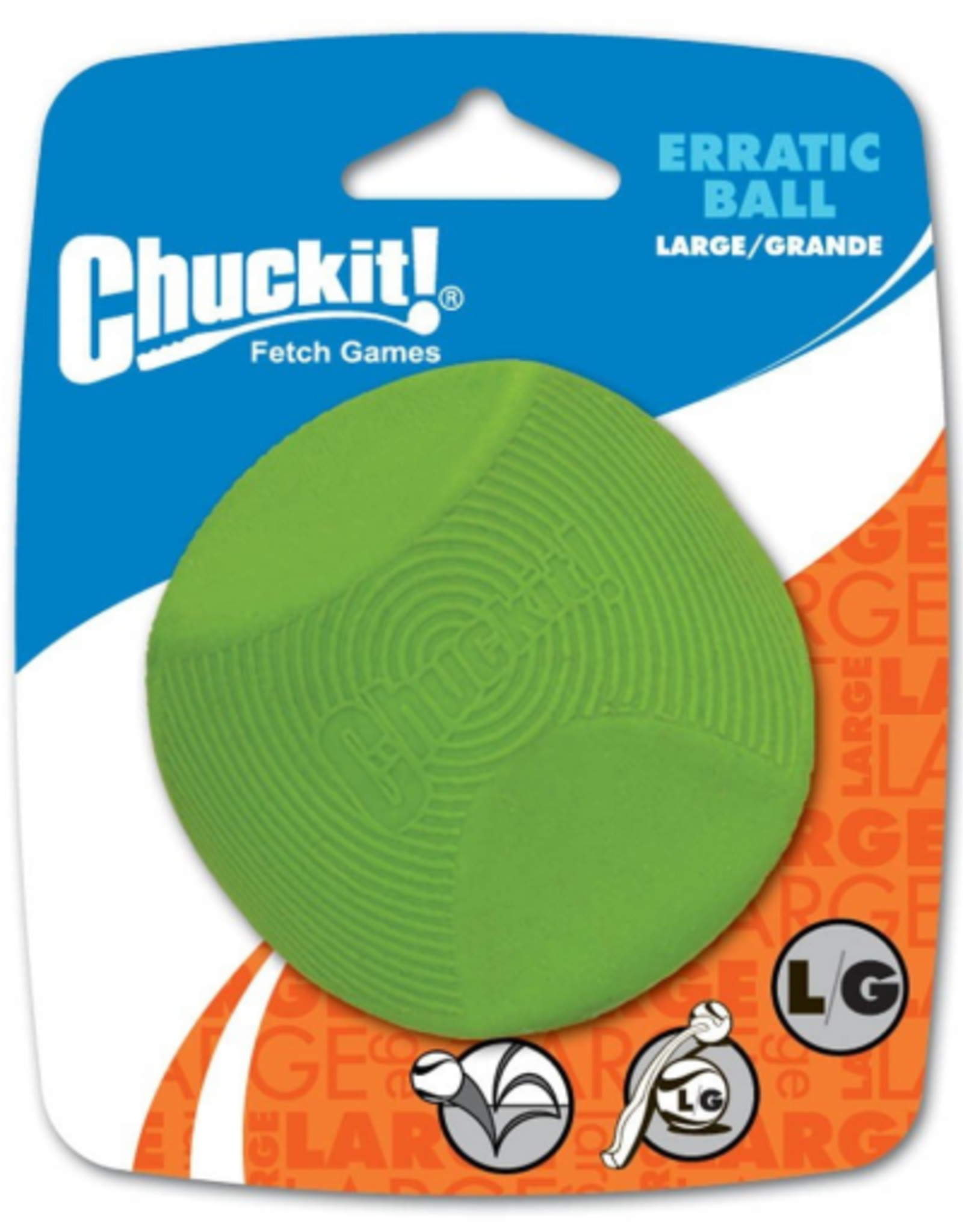 Petmate Chuckit! Erratic Ball Dog Toy Large