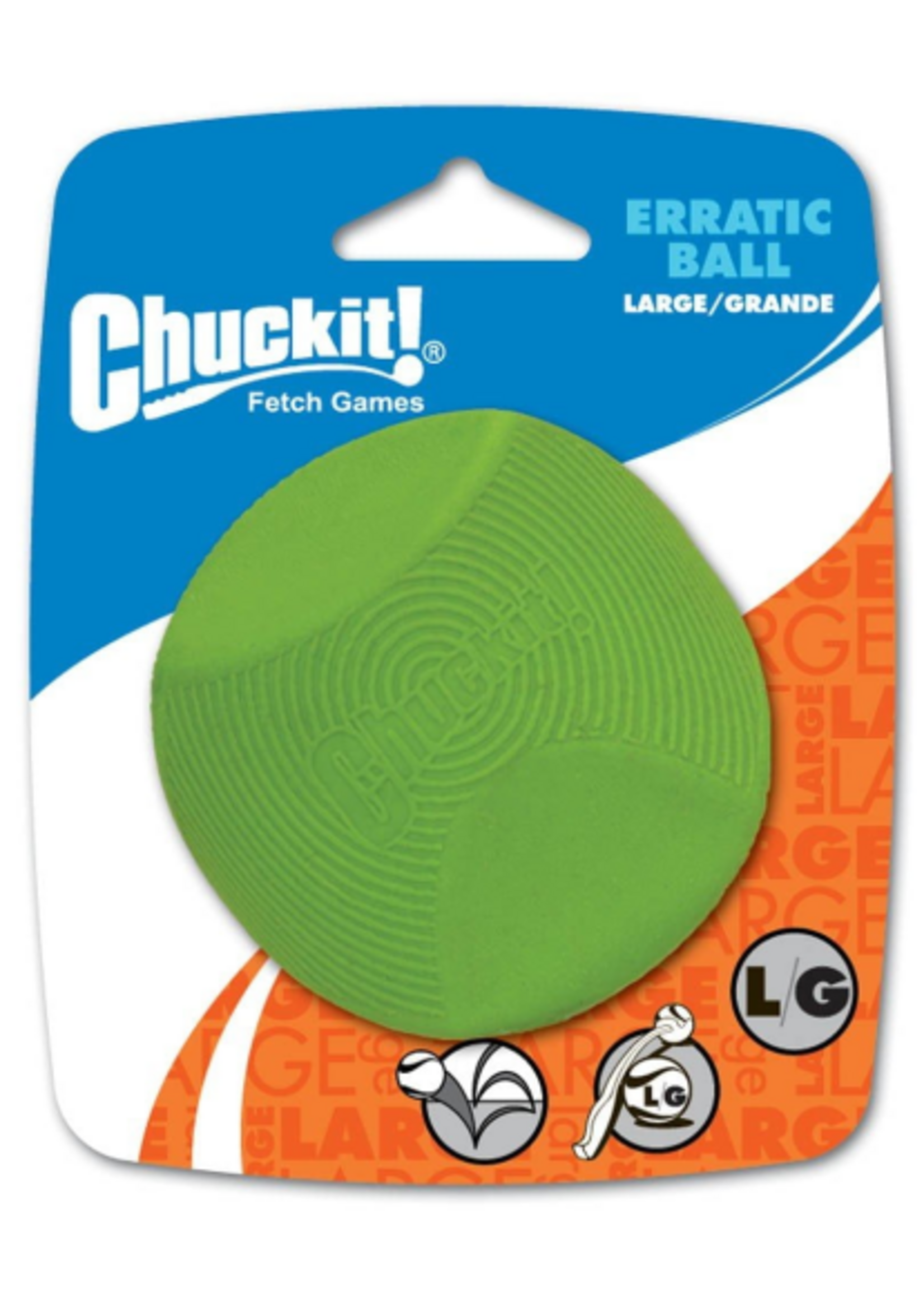 Chuckit! Chuckit! Erratic Ball Dog Toy Large