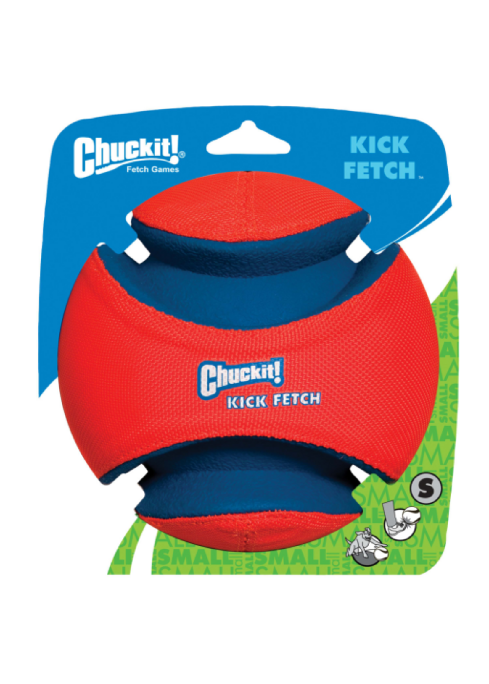 Chuckit! Chuckit! Kick Fetch Canvas Dog Ball Small (5.5 ) for Small Dogs and Puppies Pack of 1