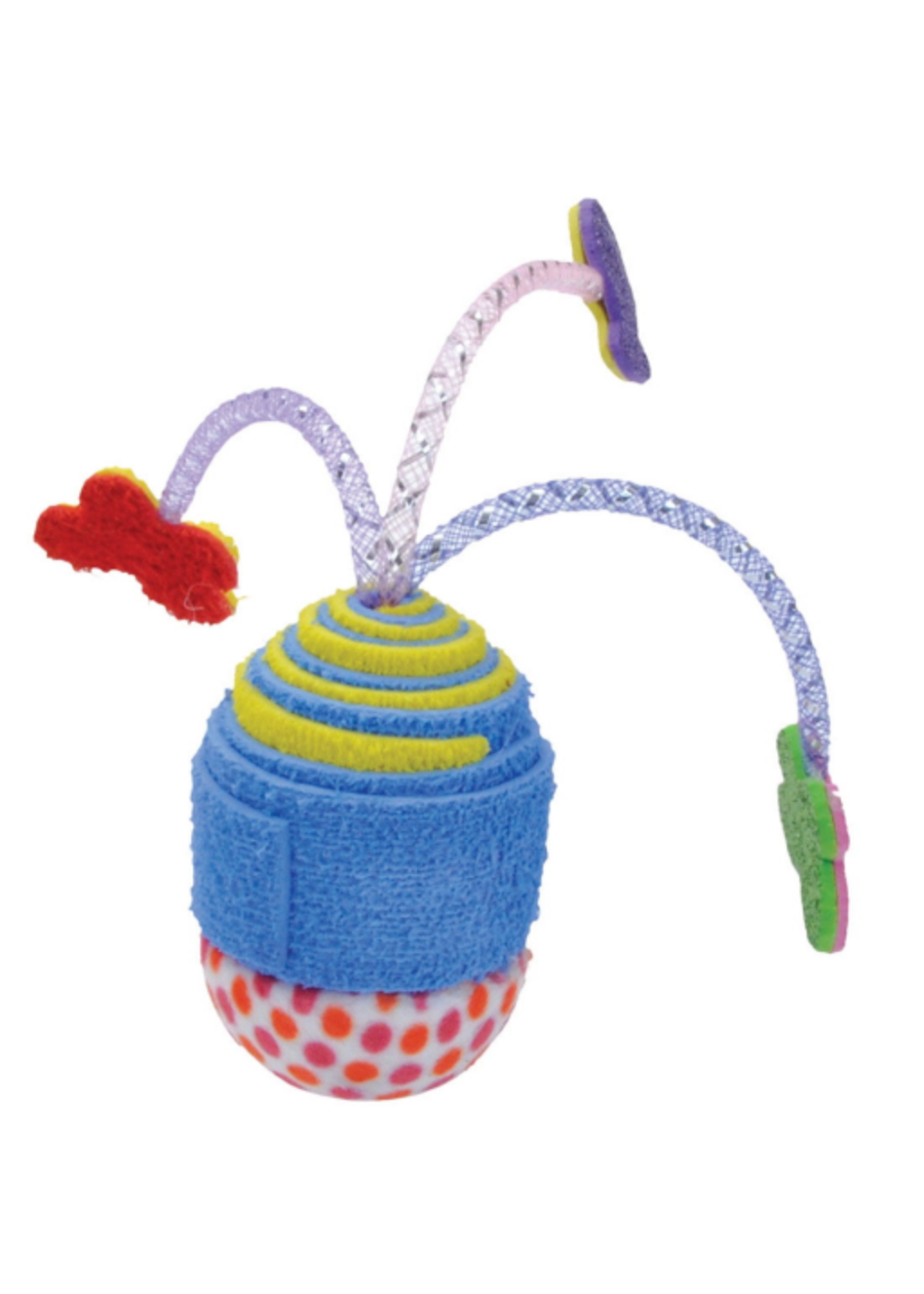 Coastal Pet Products Coastal Turbo Foam wobbly Fun Cat Toy 4.5 Inch