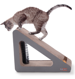 K&H Pet Products K&H Pet Products Creative Kitty Scratch  Ramp and Groom Cat Scratcher Cardboard 9.5 X 19.5 X 15 Inches