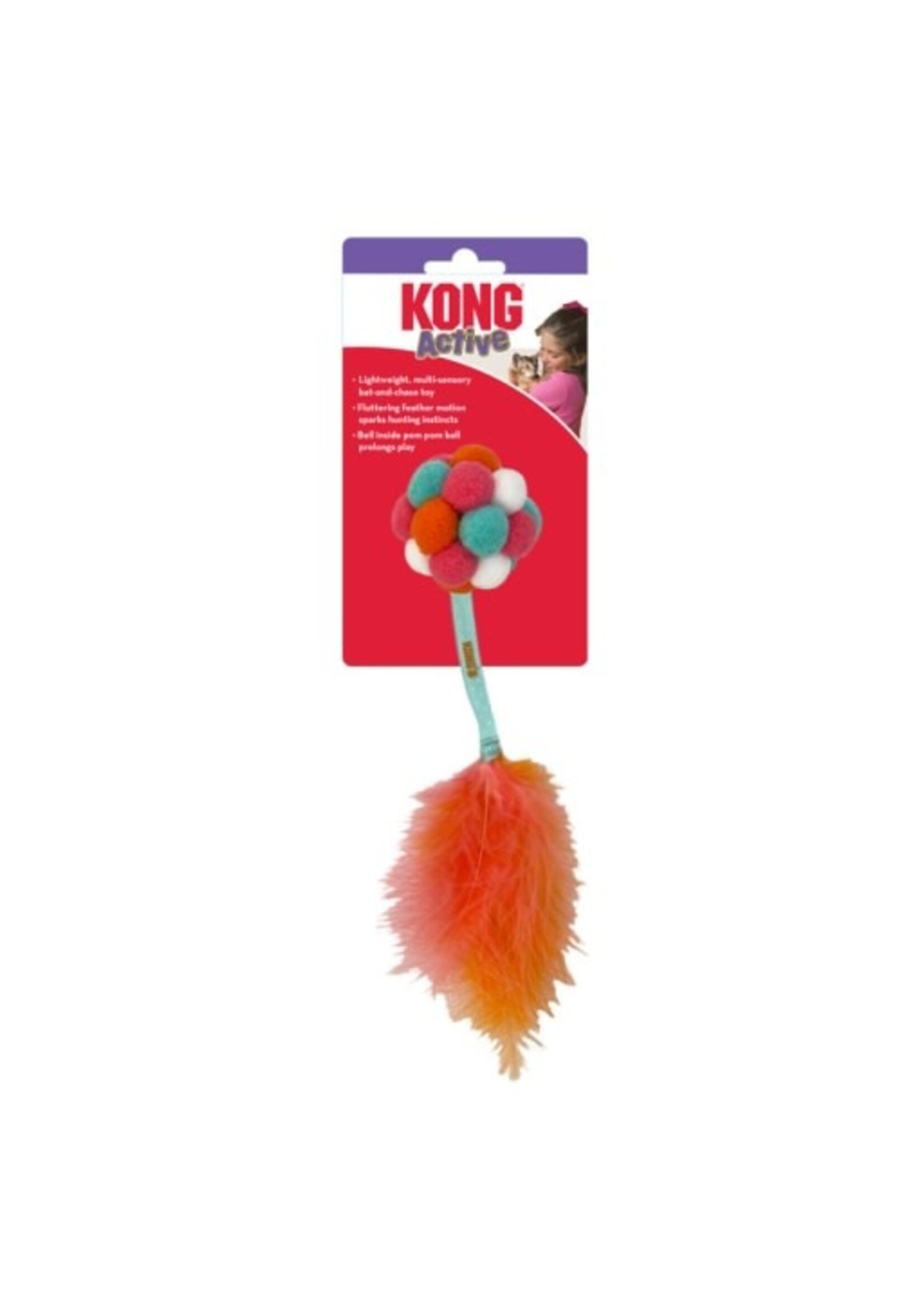 KONG KONG Cat Active Bubble Ball Assorted Cat Toy