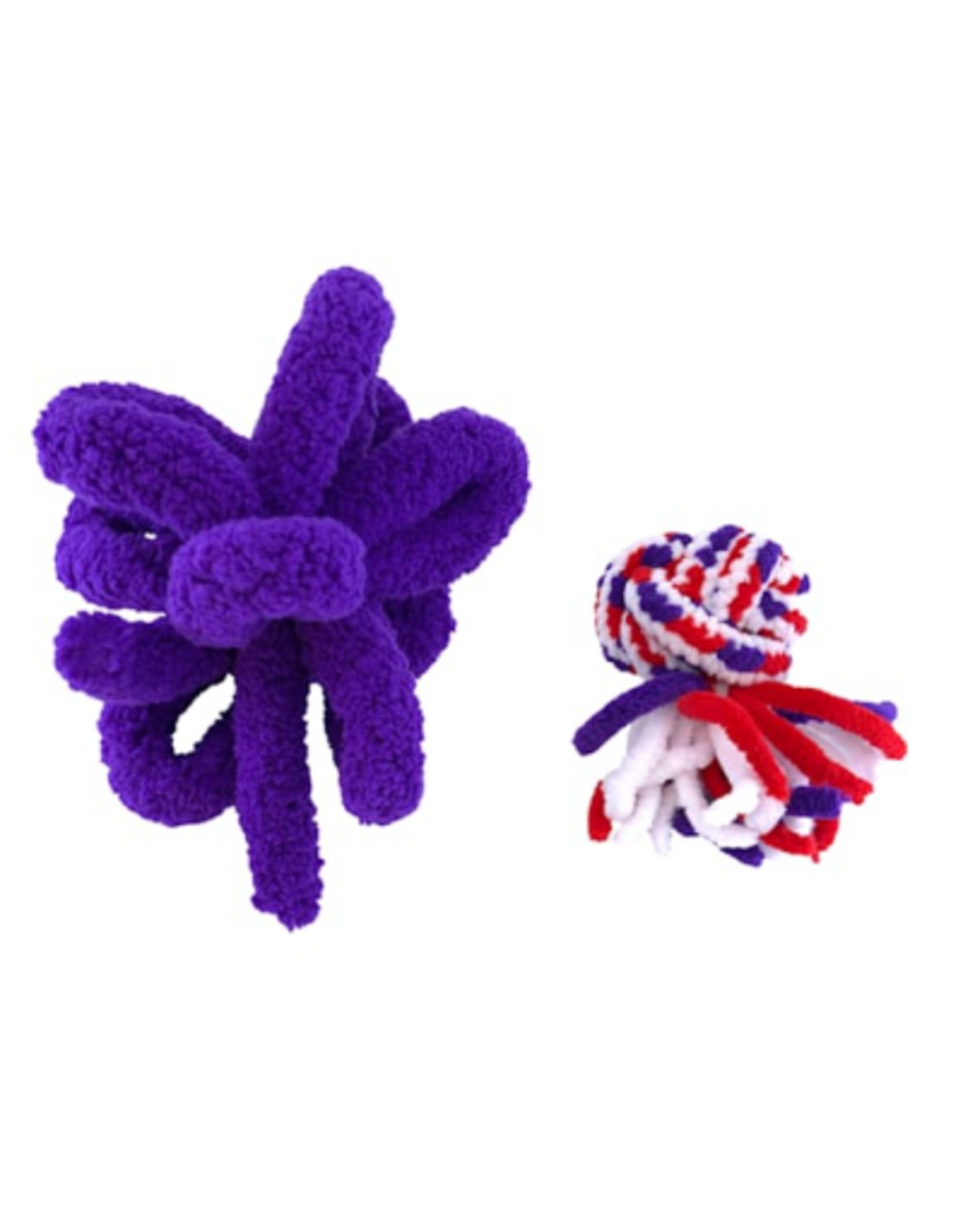 KONG KONG Cat Active Rope 2-pk Mint & Purple