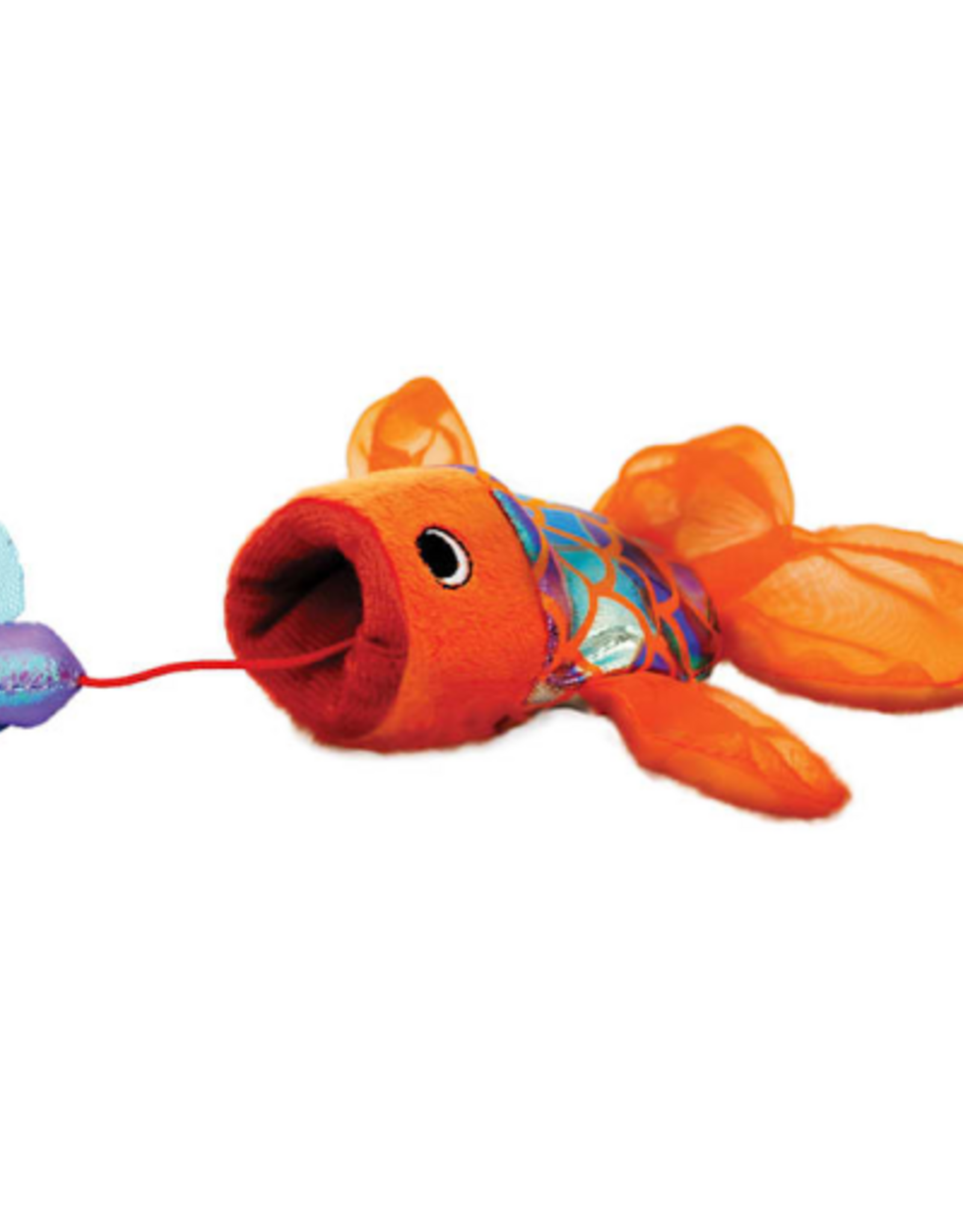 KONG KONG Crackles Gulpz Catnip Toy Orange