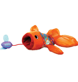 KONG KONG Crackles Gulpz Catnip Toy Orange PD