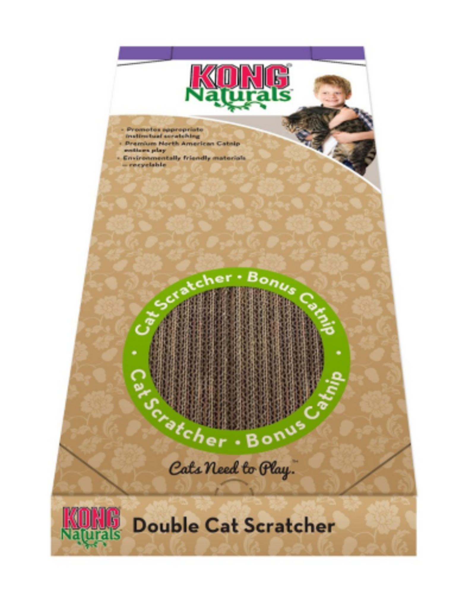 KONG KONG Naturals Cat Scratcher Toy