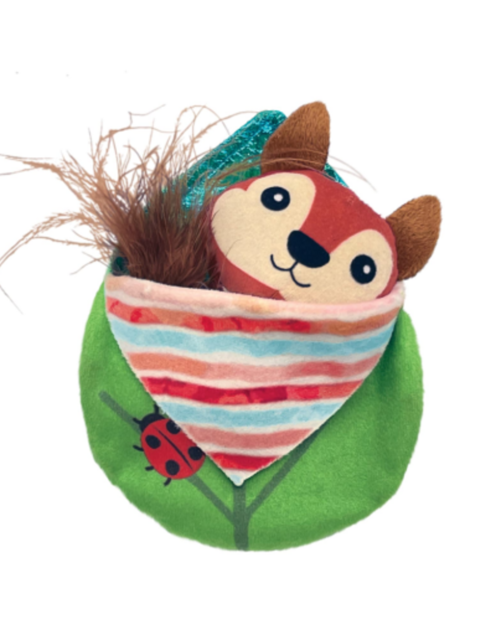 KONG KONG Pull-A-Partz Tuck Catnip Cat Toy