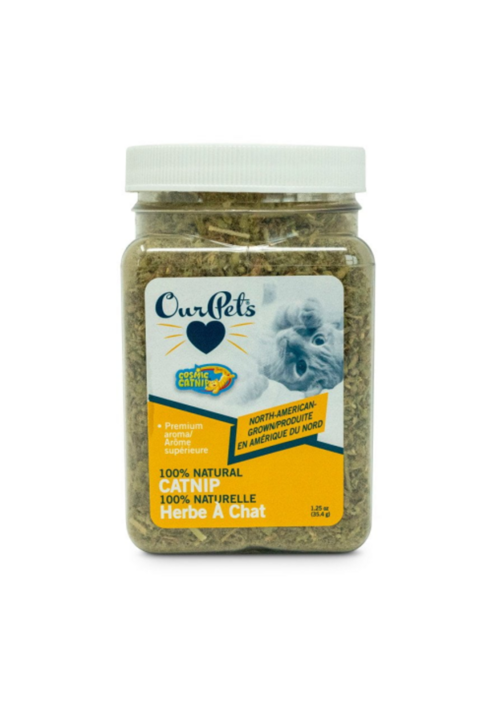 OurPets OurPets Cosmic Catnip 100% Natural Catnip 1.25 Oz. Jar