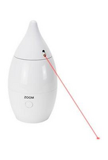 PetSafe Petsafe-General-Zoom Automatic Rotating Laser Cat Toy White