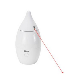 PetSafe Petsafe-General-Zoom Automatic Rotating Laser Cat Toy White