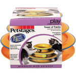 PETSTAGES Petstages Tower of Tracks Interactive Cat Toy Orange