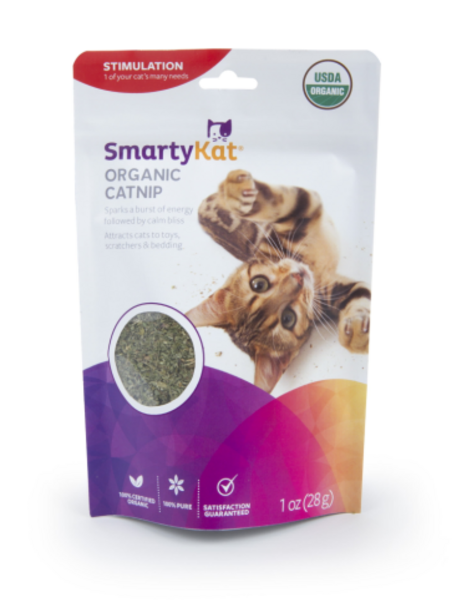 SmartyKat SmartyKat Certified Organic Catnip 1 oz Pouch